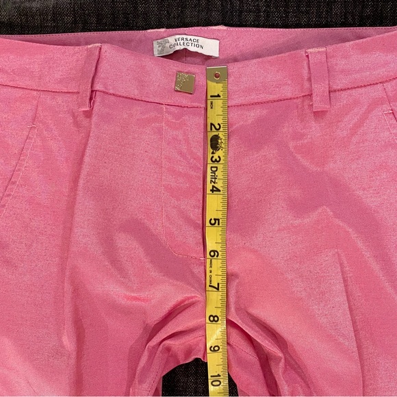 Versace Collection shimmery Pink Pencil Pant - Picture 15 of 15